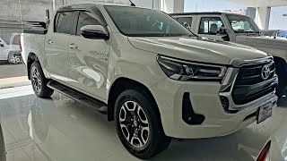 Toyota Hilux Revo V 2021 Facelift Detail Review  Specs amp Price [upl. by Madaih954]