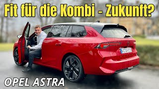 Opel Astra Sports Tourer Electric Was kann der ElektroKombi Test  Review  Preis  Reichweite [upl. by Yeldoow]