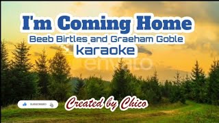 Im Coming Home  karaoke  Beeb Birtles and Graeham Goble [upl. by Ehttam]