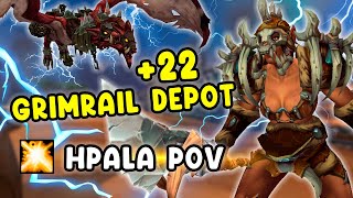 GRIMRAIL DEPOT 22  NECROLORD HOLY PALADIN M S4 [upl. by Garland415]