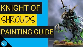 How To Paint Knight Of Shrouds On Steed for Nighthaunts [upl. by Barnebas]