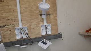 How to Wiring Two Way and intermediate Switching of a light circuit in practical [upl. by Allerim324]