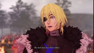 Fire Emblem Three Houses  Dimitri quotThe Dead Must Have Their Tributequot [upl. by Ydnik]