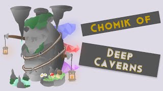 Chomik of Deep Caverns  Roblox Find the Chomiks Tutorial With Commentary [upl. by Llehsyar]