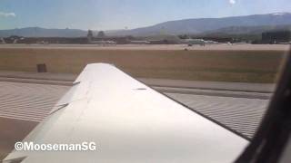 ✈ Citation X Jackson Hole Takeoff [upl. by Arimak]