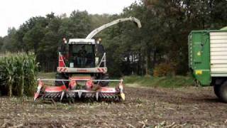 Claas Jaguar 870  Mais hakselen  2010  Markvoort  Lochem  Netherlands [upl. by Nnazil]