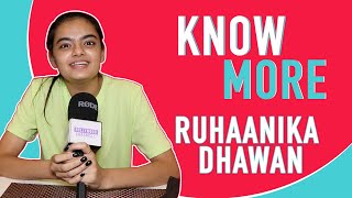 Know More About Ruhaanika Dhawan Aka Ruhi Of Yeh Hai Mohabbatein  Secrets Revealed [upl. by Sella]