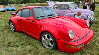 Festival of Classic and Sports Cars August 2024 Helmingham Hall Gardens [upl. by Anuaf]