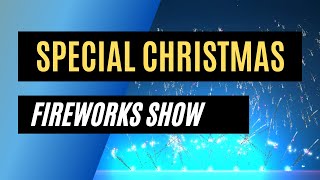 FWsim  Special Christmas Musical Fireworks Show [upl. by Kenzie]