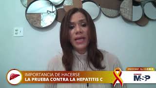 Importancia de hacerse la prueba de hepatitis C [upl. by Ayimat491]