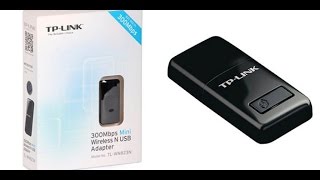 Unboxing adaptador wifi TPLINK modelo TLWN823N [upl. by Craig457]