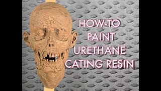 HowTo Paint Urethane Casting Resin [upl. by Nyleuqaj]