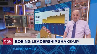 Jim Cramer on the shakeups at Disney and Boeing [upl. by Ikcir]