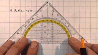 Wiskunde 4A hoeken meten [upl. by Mieka]