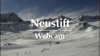 Webcam Neustift  Skivergnügen pur am Stubaier Gletscher [upl. by Kos360]