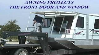 Travelwave Trailerable Houseboat Info Video Part 1 [upl. by Nesmat]