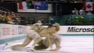 Usova amp Zhulin CIS  1992 Worlds Ice Dancing Free Dance [upl. by Yticilef110]