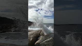 Southcoast NSW Blowhole and Waves australia [upl. by Ahsenauj]