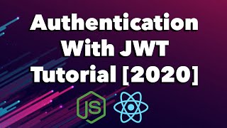 Authentication With JWT Tutorial  React NodeJS  How To [upl. by Resaec]