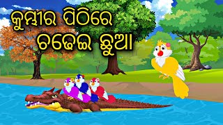 Kumbira Pithi Re Chadhei Chuaa \ Odia Stories \Odia Gapa \ Aaima Gapa Kahani \Odia Story \ Bird Gapa [upl. by Alaj]