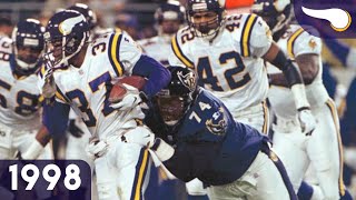 Vikings vs Ravens Week 15 1998 Classic Highlights [upl. by Marchak]