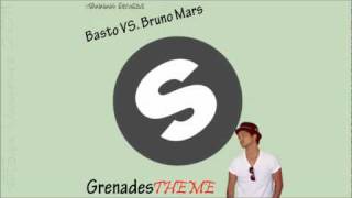 Basto Vs Bruno Mars  Grenades Theme Beltrans Mashup OFFICIAL with downloadlink [upl. by Theodora]