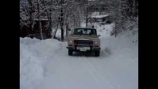 グランドワゴニアの冬in秋田 grand wagoneer in japan [upl. by Dduj545]