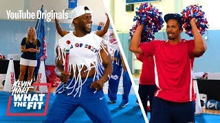 Cheerleading with Damon Wayans Jr and Kevin Hart [upl. by Mott843]