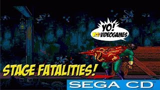 SEGA CD Eternal Champions Stage Fatalities YoVideogames [upl. by Nahtnaoj1]