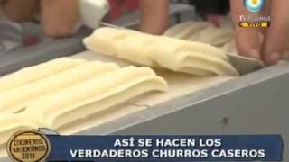 Show de churros caseros con el relleno que más te guste [upl. by Kcirederf]