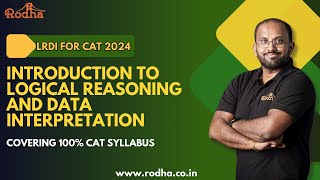 Introduction  Logic Reasoning and Data Interpretation  CAT Preparation 2024 [upl. by Kolnos]