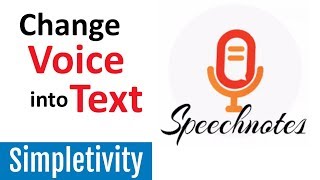 Turn Your Voice into Text with Speechnotes Review and Demo [upl. by Hudis]