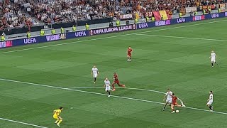 Paulo Dybala scores against Sevilla Sevilla  Roma 0  1 [upl. by Lichtenfeld]