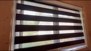 Foiresoft Custom Zebra Blinds Review  Easy to Install [upl. by Yerhpmuh]