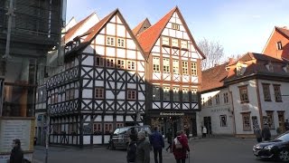 Weihnachtsmarkt Erfurt 201523  Anger Fischmarkt und Krämerbrücke [upl. by Assira627]