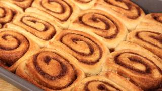 Homemade Cinnamon Rolls Recipe  Laura Vitale  Laura in the Kitchen Episode 300 [upl. by Nadaha]