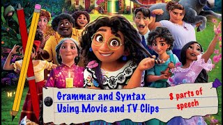 Learn 8 Parts of Speech Using Movie Clips [upl. by Asined]