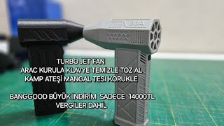 Fırçasız Motorlu Turbo JET Fan ARAC KURULAMAK HİÇ BUKADAR KOLAY OLMAMIŞTI [upl. by Ytisahcal]