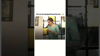 He changed himself for her🖤trending viralvideo yourubeshorts edit kabhimeinkabhitum haniaamir [upl. by Ruhtua]