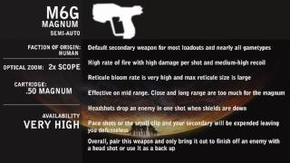 Halo Reach  Magnum Pistol Multiplayer Weapon Guide [upl. by Limemann]