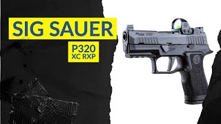 Sig Sauer P320 XCompact RXP w ROMEO1 PRO Review  Holsters [upl. by Naitsirt540]