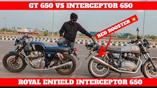 GT650 VS INTERCEPTOR 650  RRP VS MOTO TORQUE  WHICH IS BEST   ROYAL ENFIELD [upl. by Milano]