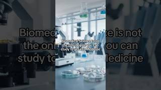 Biomedical Science is NOT the only alternative to Medicine ❌👩🏾‍🔬🥼🔬 shortsfeed shorts biomed [upl. by Feriga461]