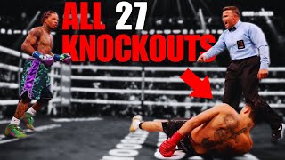 Gervonta Davis  All Knockouts Of Tank [upl. by Zacharie]