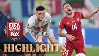 Serbia vs Switzerland Highlights  2022 FIFA World Cup [upl. by Englis]