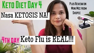 Keto Diet Day 4  Nasa KETOSIS na Ako PLUS Low Carb Chicken at Liempo Salad [upl. by Silyhp]