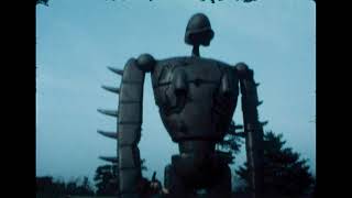 Super 8 film of the LaputaCastle in the Sky robot Ghibli Museum Mitaka 2003 no audio [upl. by Yelmene]