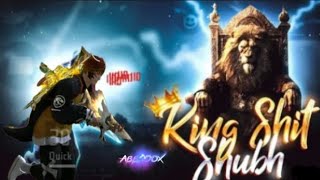 One month special❤️ King shit  Shubh Free Fire Montage 🥵 📲  free fire song  free fire status  ff [upl. by Lapointe192]