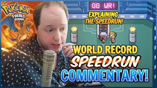 COMMENTARY on the NEW POKEMON FIRERED WORLD RECORD Explaining the Speedrun [upl. by Nerissa877]