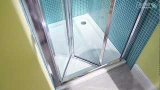 Aquafloe 760 Bi Fold Shower Door [upl. by Nawak]